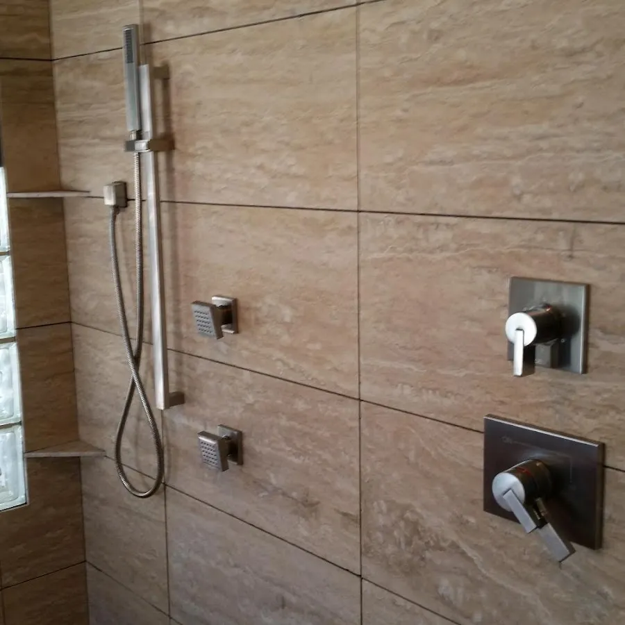 Shower fixture installation for Water Heater Replacement in Alamosa